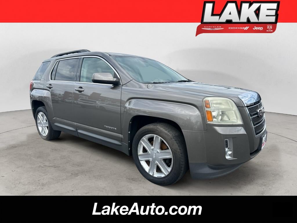 2011 GMC Terrain SLE-2 in Mocha Steel Metallic — front three-quarter view