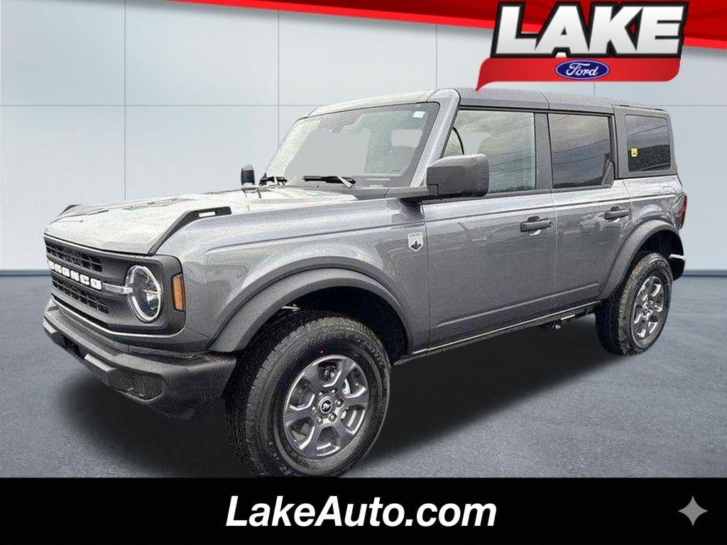 2026 Ford Bronco Big Bend in Carbonized Gray Metallic — front three-quarter view