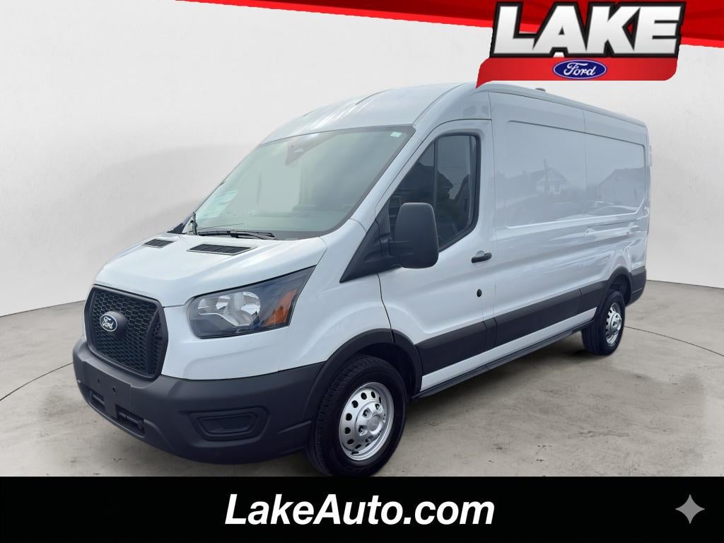 2026 Ford Transit Van Base in Oxford White — front three-quarter view