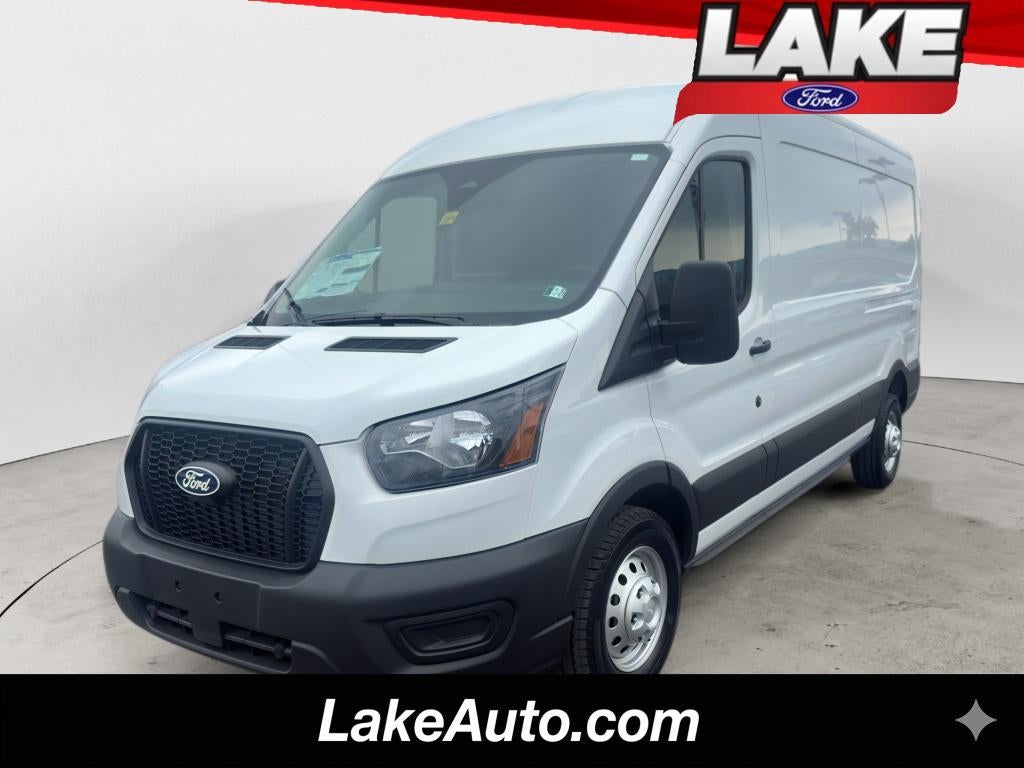 2026 Ford Transit Van Base in Oxford White — front three-quarter view