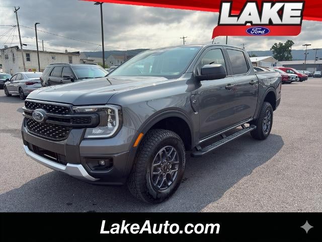 2026 Ford Ranger XLT in Carbonized Gray Metallic — front three-quarter view
