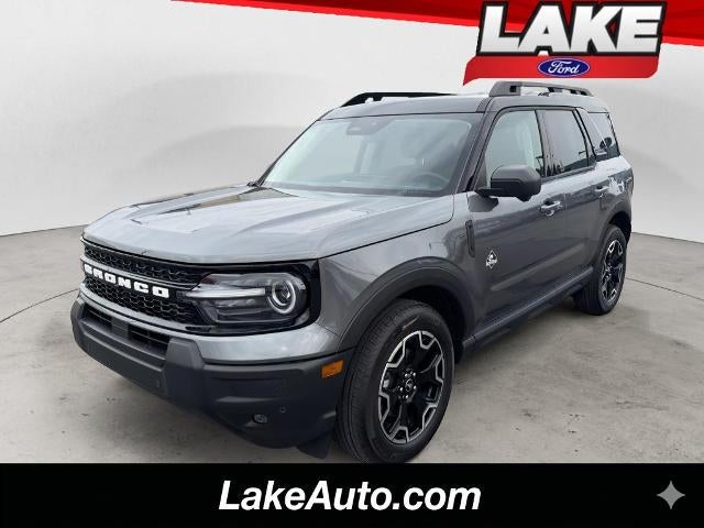 2026 Ford Bronco Sport Outer Banks in Carbonized Gray Metallic — front three-quarter view